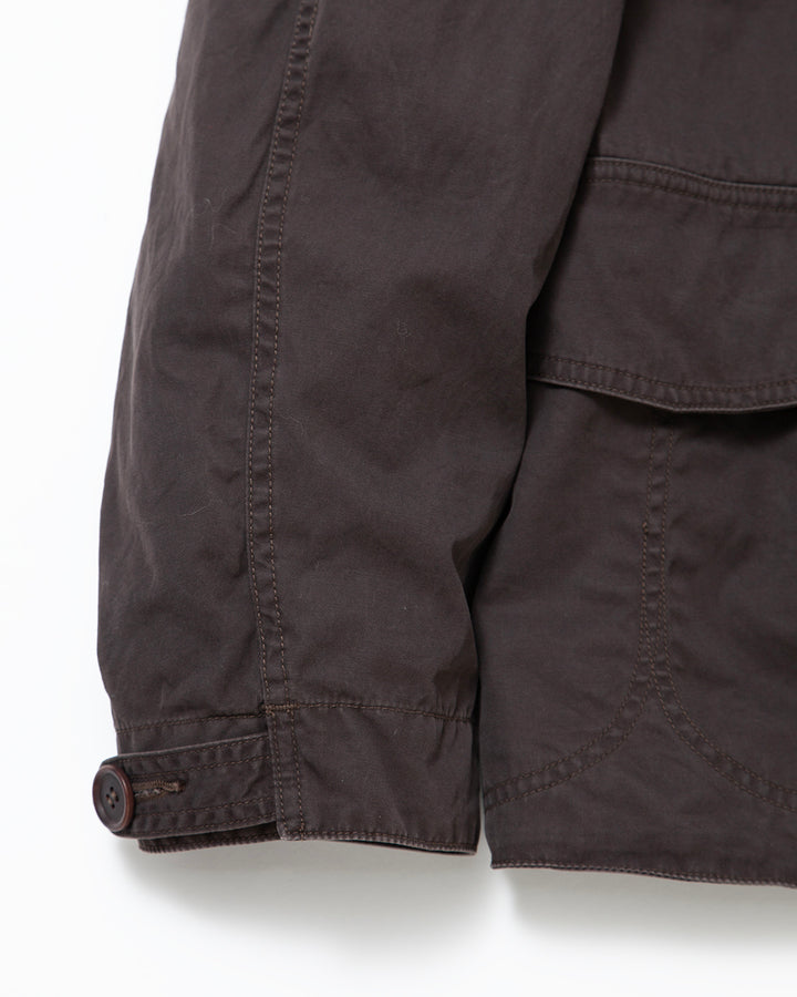 CJ001 - CORONA・GAME JACKET / Chocolate Brown w/ Bio-wash