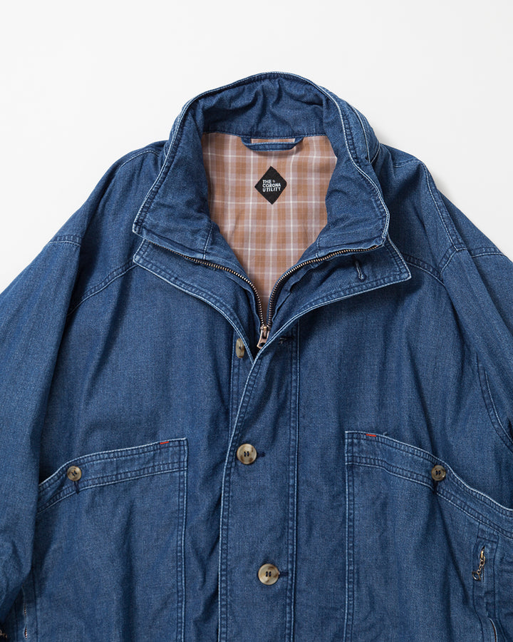 CJ051・TREK TRAVELER SHORT / Blue Denim w/ Special Bio Wash