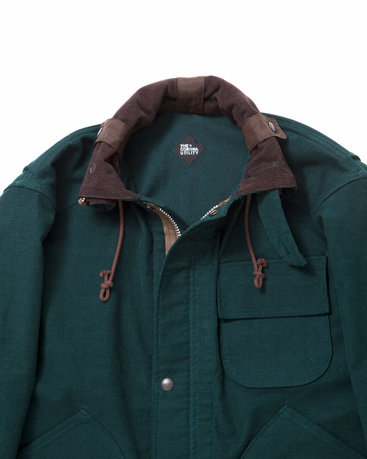 THE CORONA UTILITY - CJ053・GAME PARKA JACKET / Ivy Green