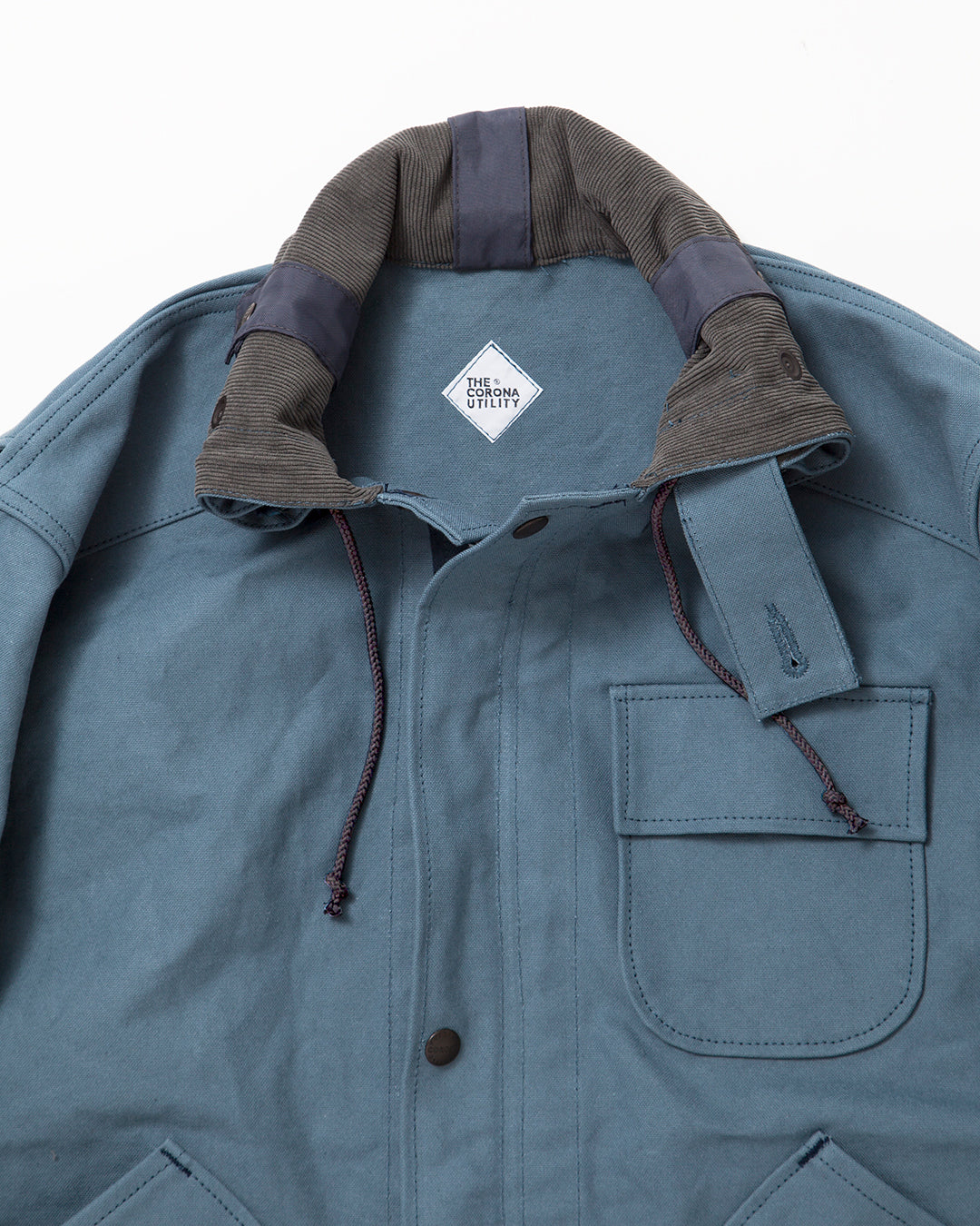 CJ053・GAME PARKA JACKET / Cyan Blue