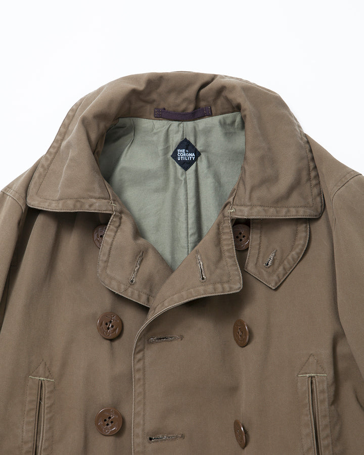 THE CORONA UTILITY - CJ067・SEAMEN'S COAT / Dark Khaki