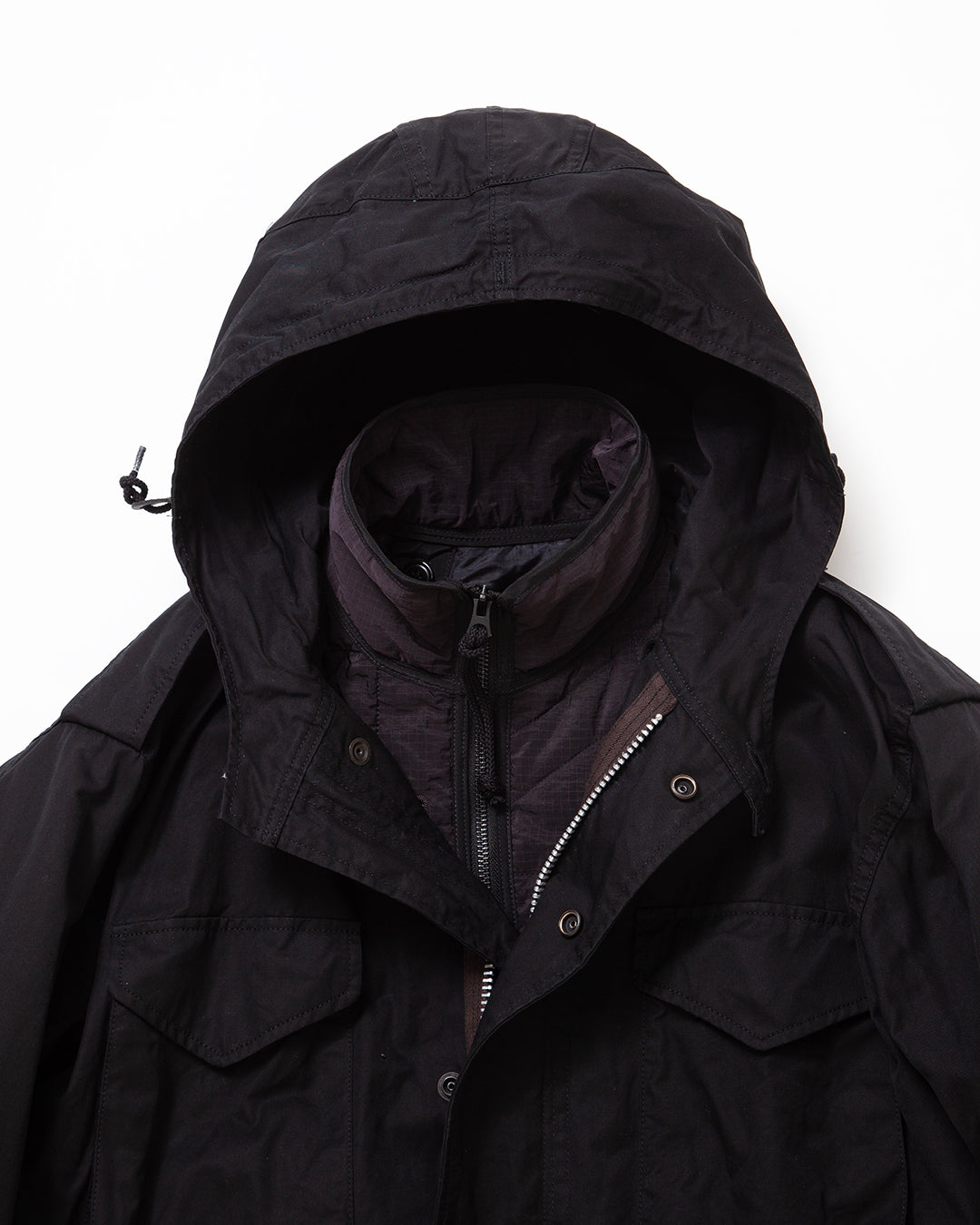 CJ075 - EX-50 FIELD PARKA / Black