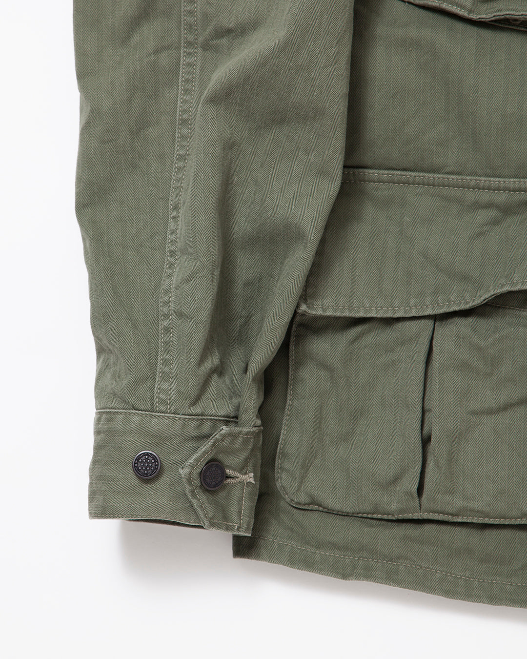 CJ096 - CORONA・JUNGLE JACKET / Light OG w/Bio-wash