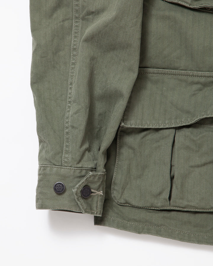 CJ096 - CORONA・JUNGLE JACKET / Light OG w/Bio-wash