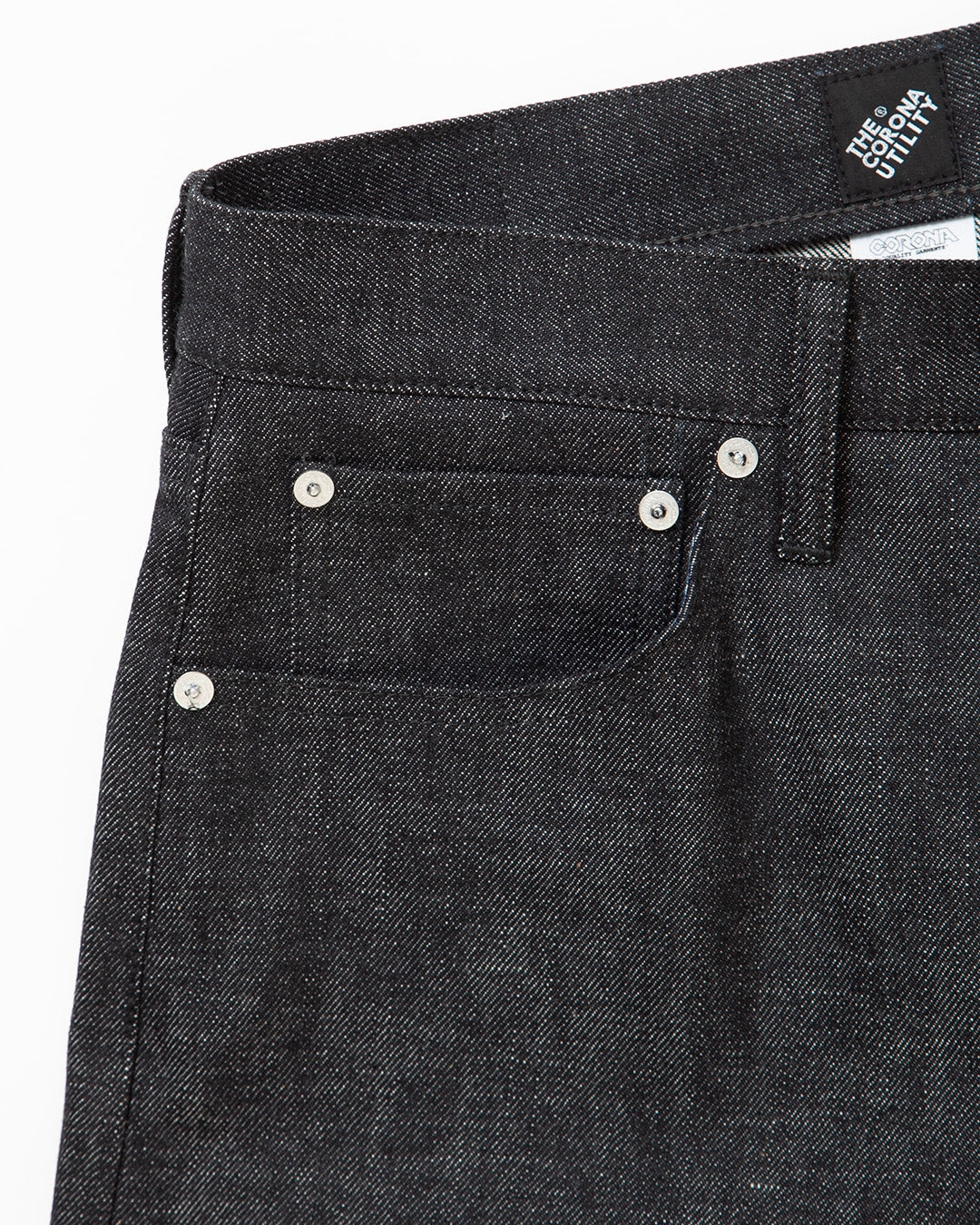 CP005 - W05 5POCKET / Black Denim
