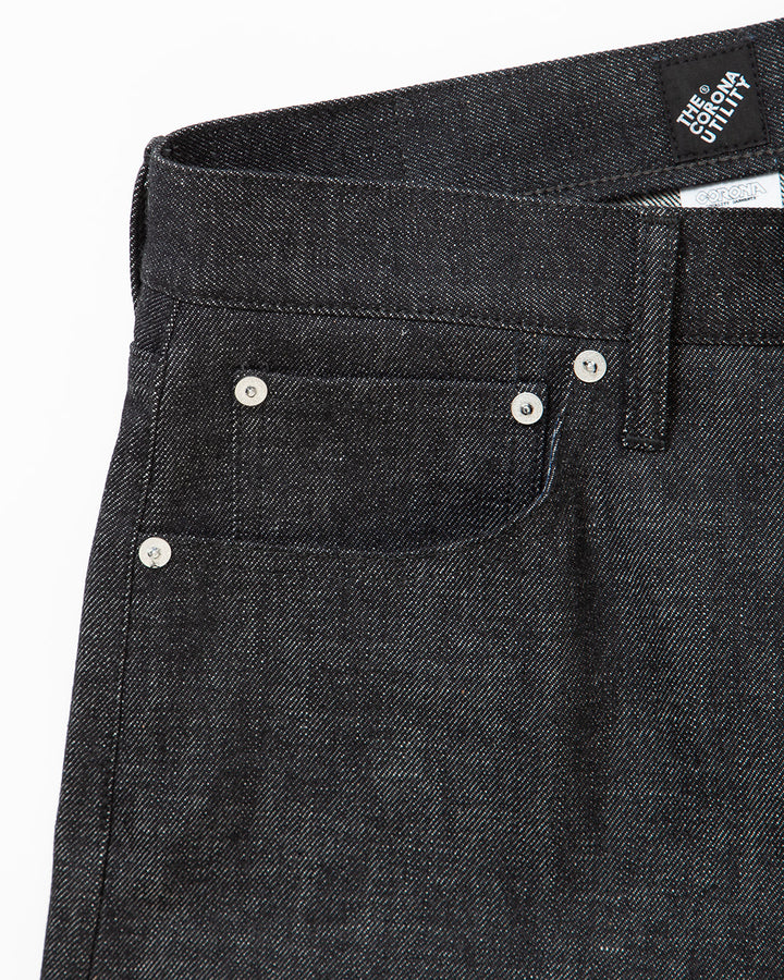 CP005 - W05 5POCKET / Black Denim