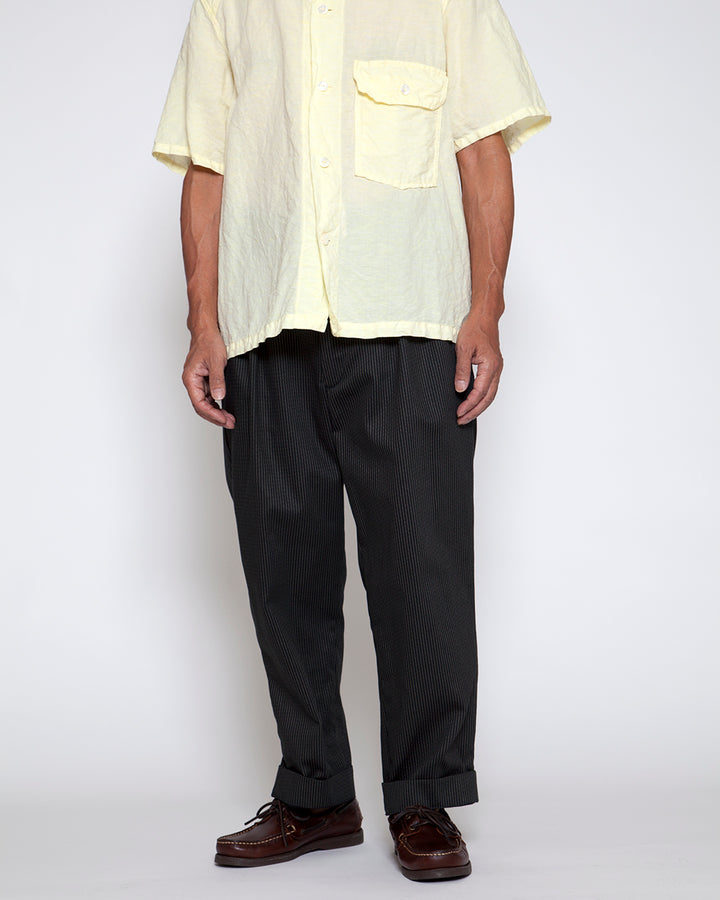 CP026 - 2T DESERT SLACKS / Charcoal × Grey