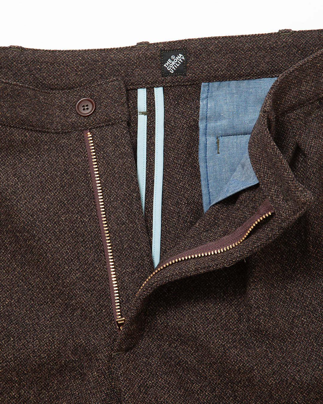 CP026 - 2T DESERT SLACKS / Melange Brown