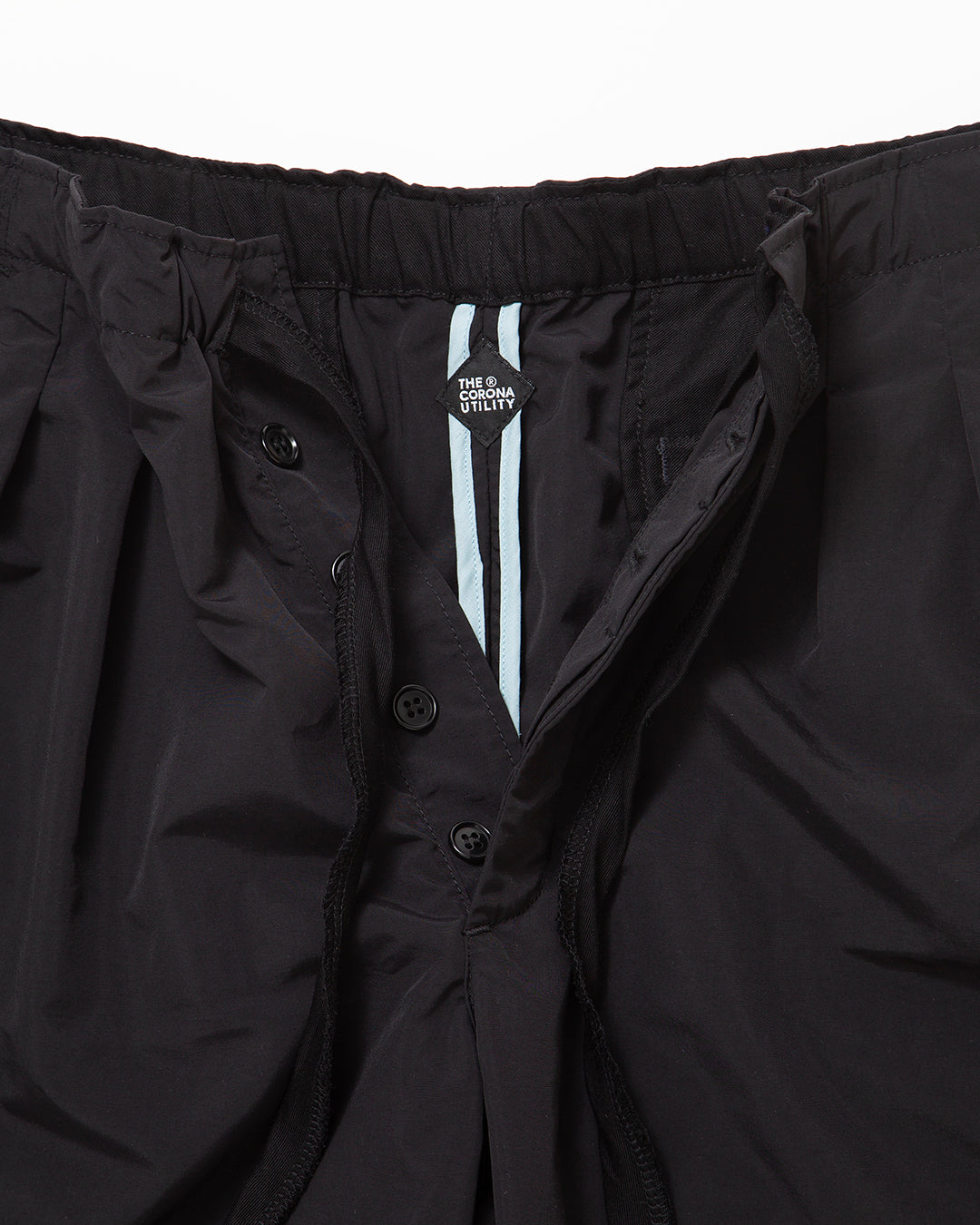 CP027E - DESERT EASY SLACKS / Black