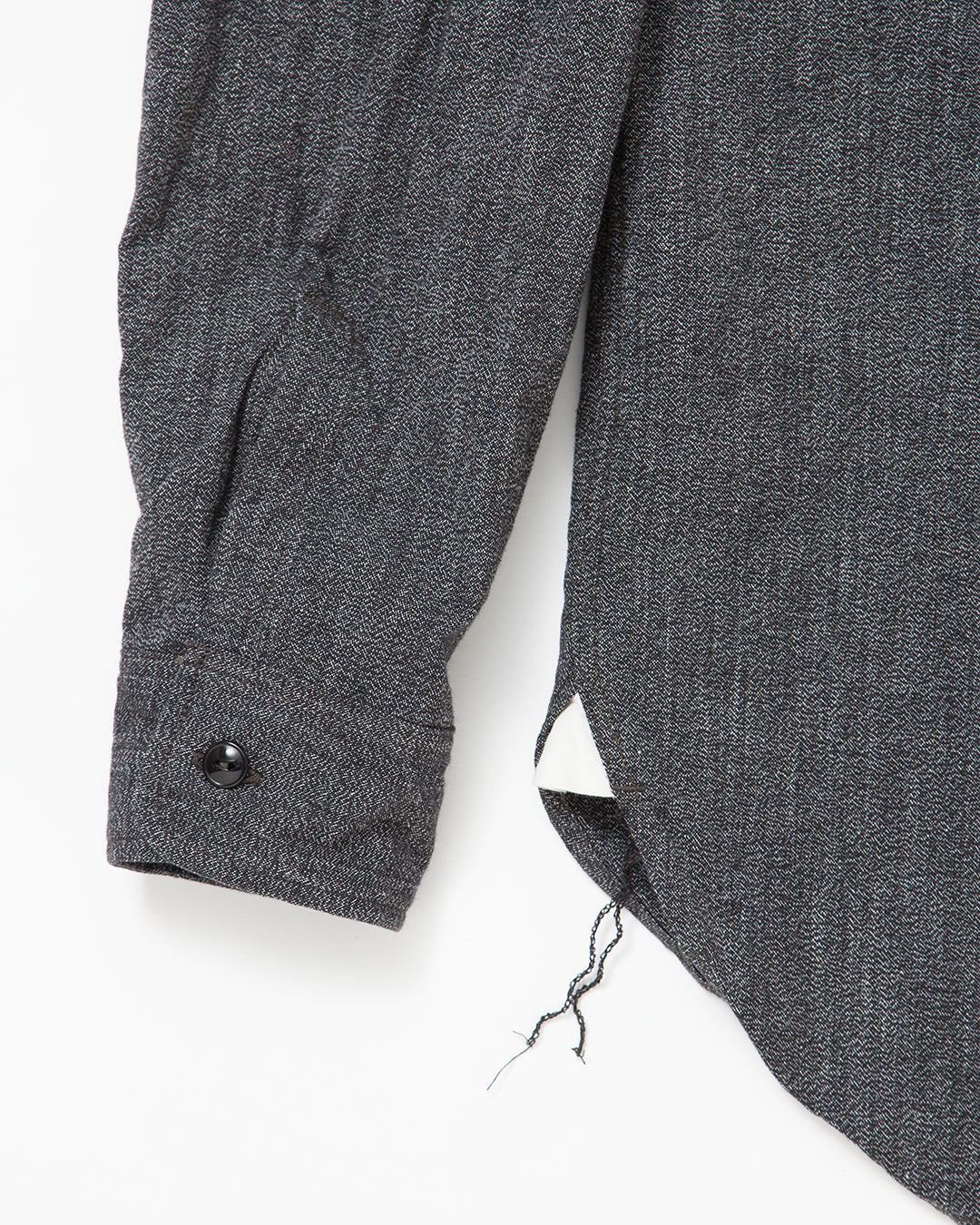 CS001 - NAVY 1POCKET SHIRT / Top Black Chambray