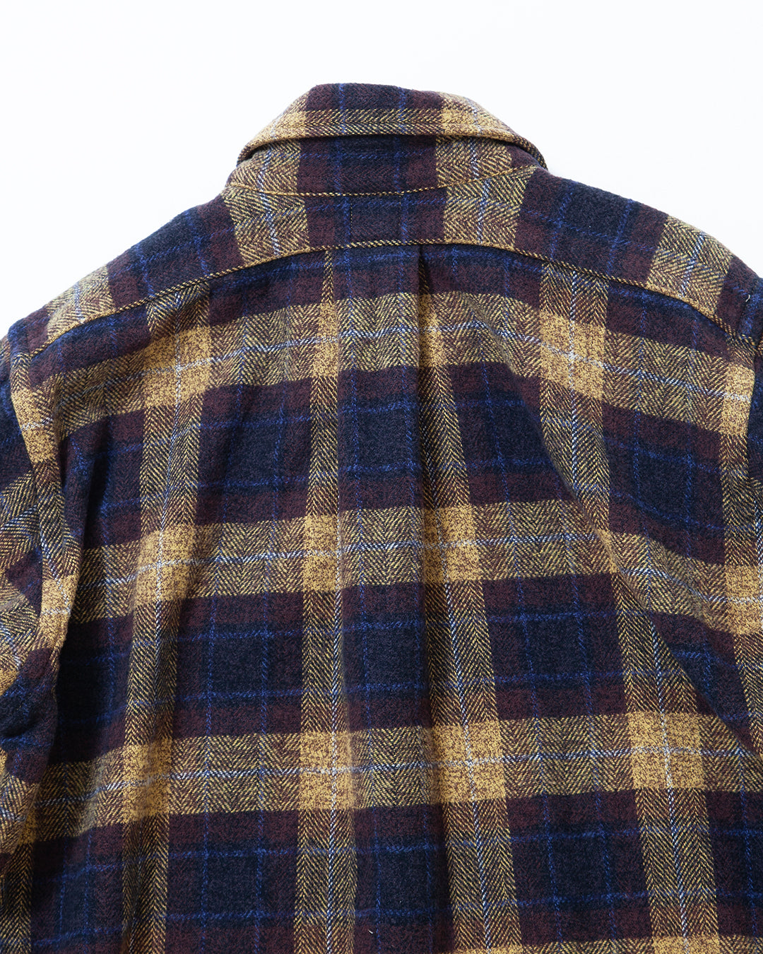 CS005 - W.C.W SHIRT PULLOVER / Yellow × Brown
