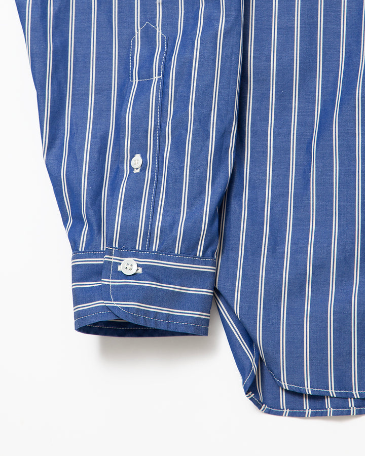 CS005 - W.C.W SHIRT PULLOVER / Blue × White