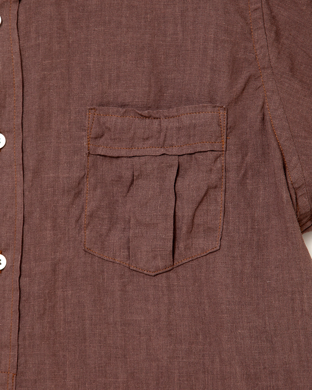 CS005S - W.C.W SHIRT PULLOVER S/S / Brown
