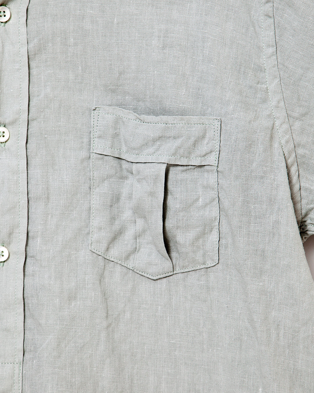 CS005S - W.C.W SHIRT PULLOVER S/S / Mint Grey