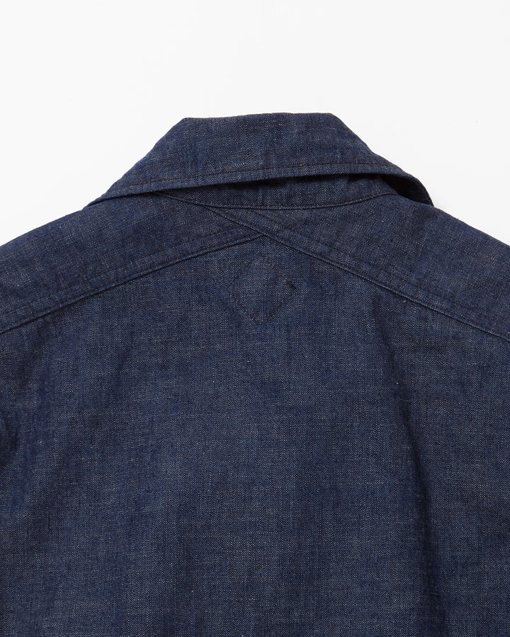 THE CORONA UTILITY - CS011・UTILITY FIELD JAC SHIRT / Indigo Denim