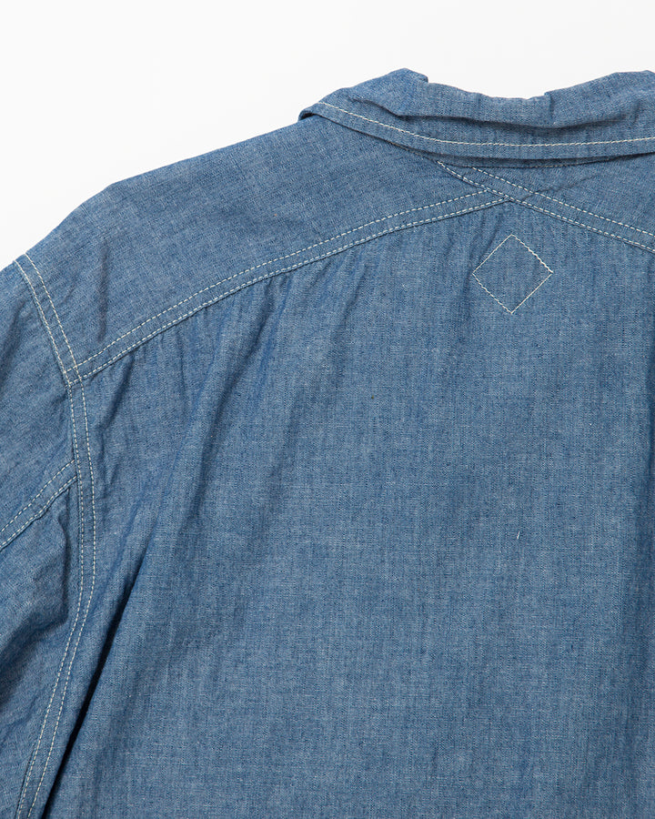 CS011S・UTILITY FIELD SHIRT / Blue Chambray