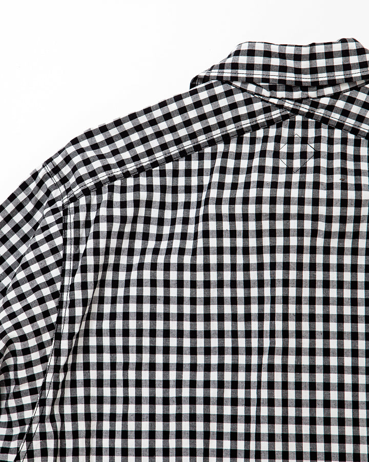 CS011S・UTILITY FIELD SHIRT / Monotone Gingham Check