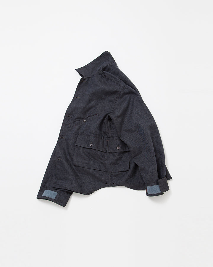 CSJ001・HUNTER HIKER JAC SHIRT / Black