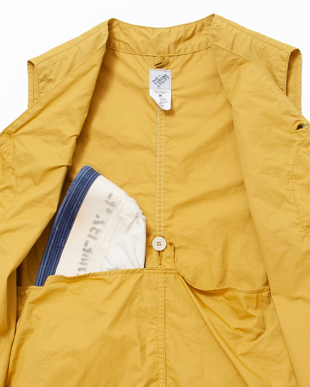 CV002 - GAME VEST / Mustard