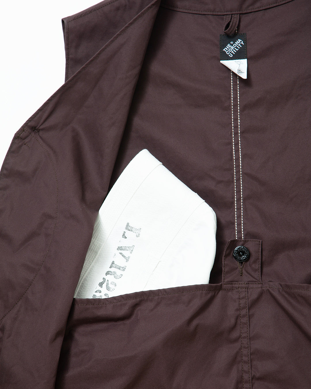 CV002 - CORONA・GAME VEST / Dark Brown