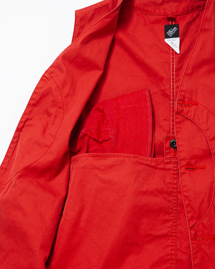CV002 - CORONA・GAME VEST / Red w/ Bio-wash