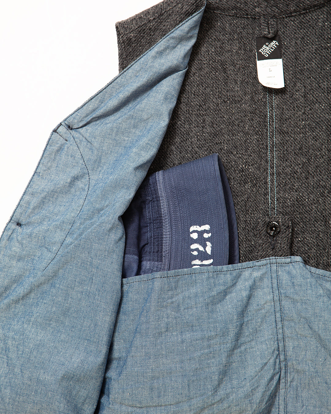 CV002 - CORONA・GAME VEST / Top Charcoal