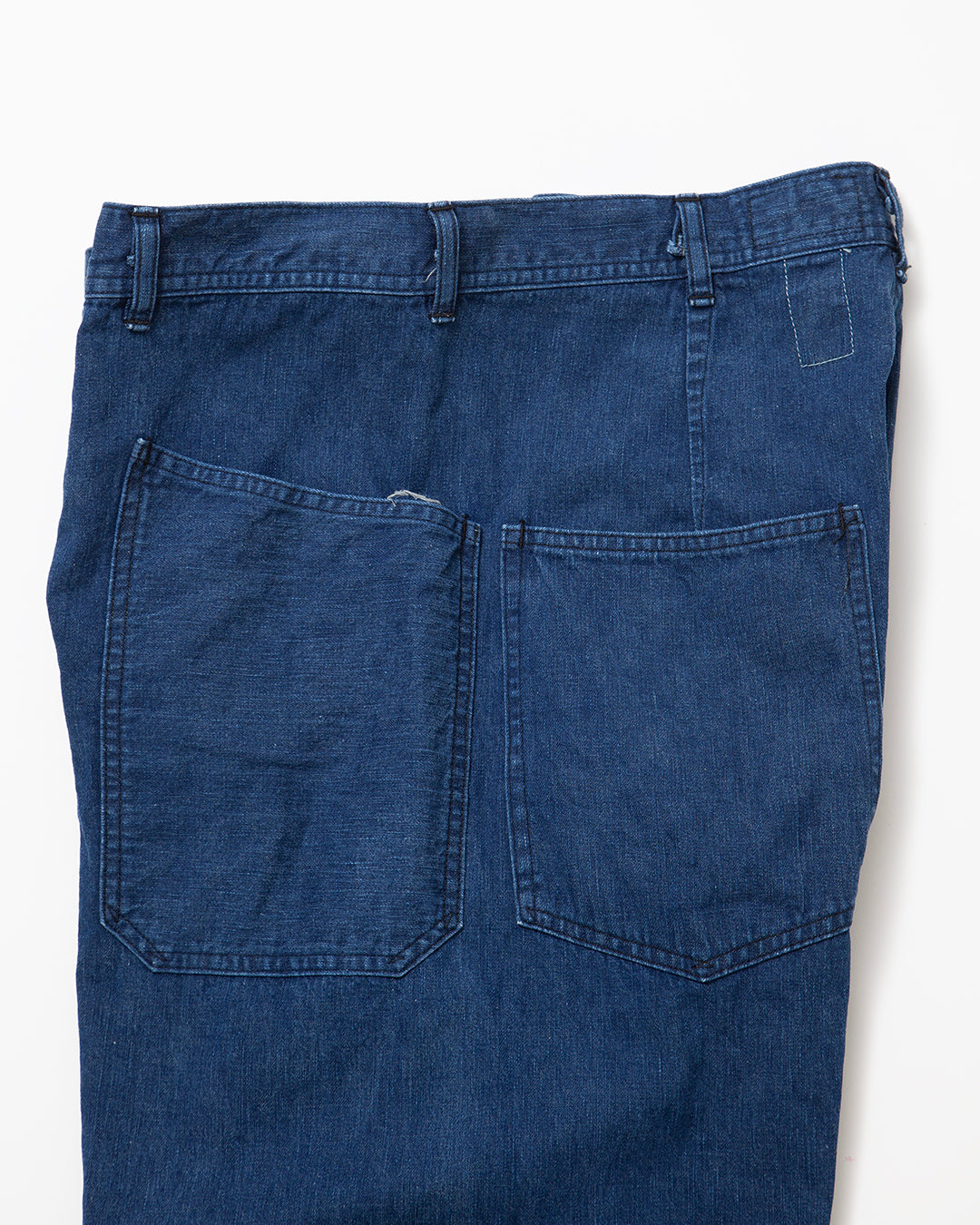 FP015・UTILITY NAVY SLACKS / Indigo w/ Bio-wash