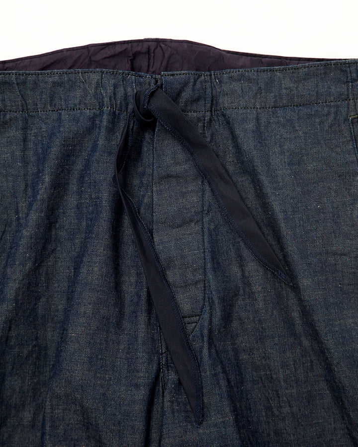 FATIGUE SLACKS - FP018・NAVY EASY SLACKS / Indigo Denim