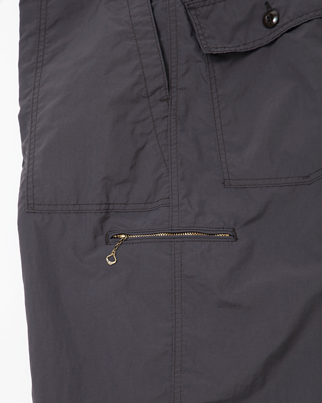 FP024S・UTILITY EASY SHORT SLACKS / Charcoal