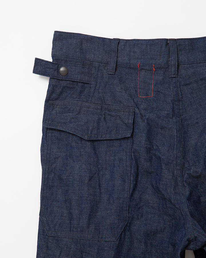 FP025・MECHANIC SLACKS / Indigo Denim