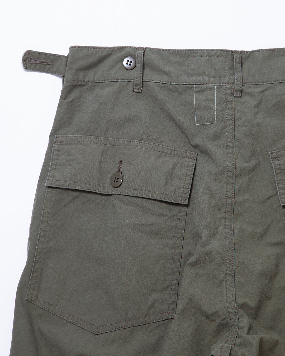 FP027 - M-47 UTILITY SLACKS / Olive Green w/ Bio-wash