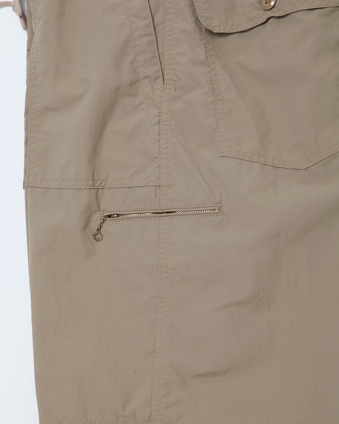 FP024S・UTILITY EASY SHORT SLACKS / Khaki