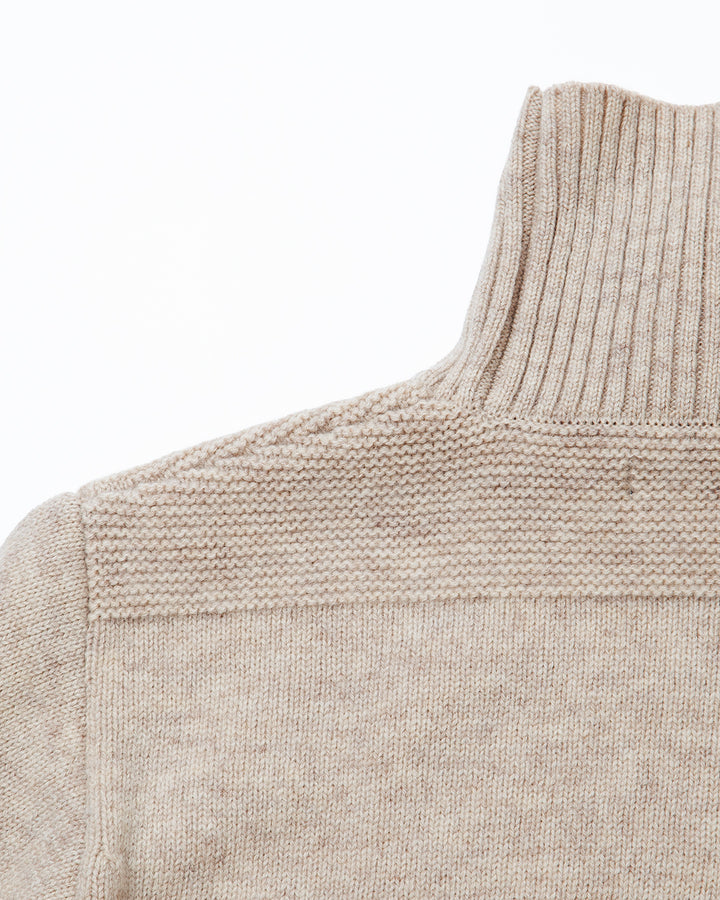 KN002 - KeyHole・NAVY TURTLE / Melange Sand