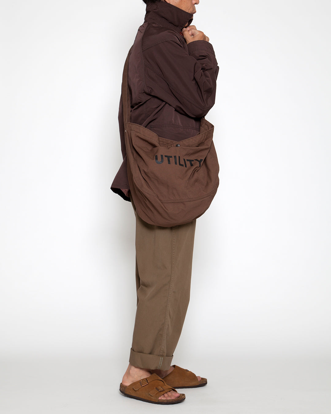 CB004 - NEWS PAPER BAG / Brown
