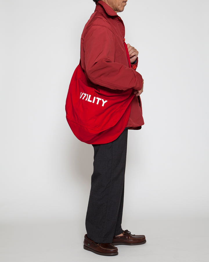 CB004 - NEWS PAPER BAG / Red