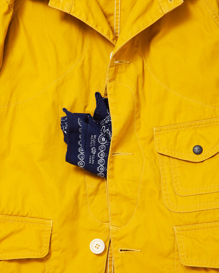 CJ001 - CORONA・GAME JACKET / Mustard w/ Bio-wash