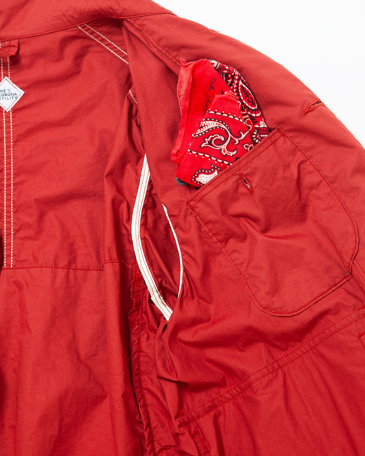 CJ005 - MACY FISHING JACKET / Red