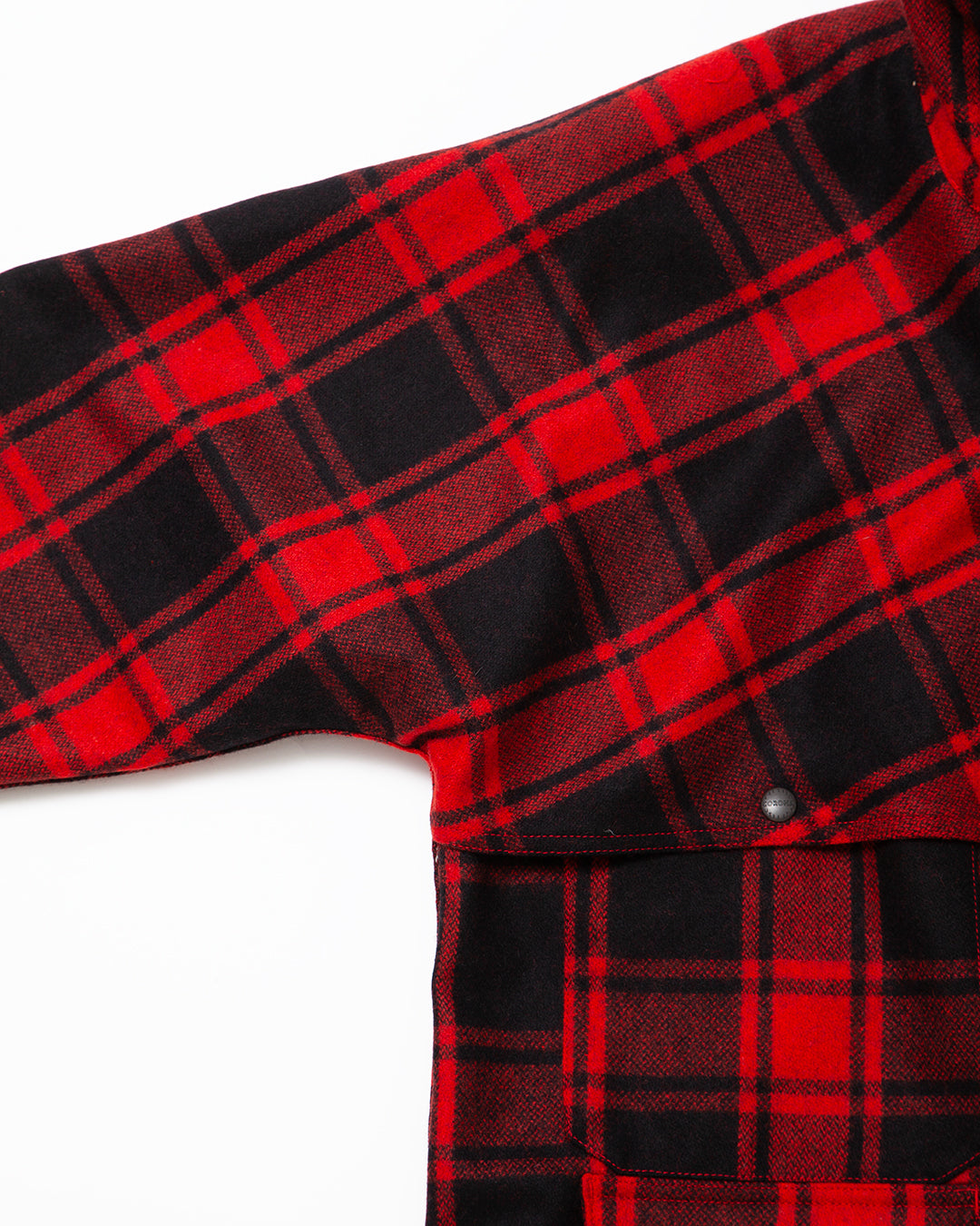 CJ007 - CORONA・ZIP LOGGER / Red × Black Buffalo Plaid