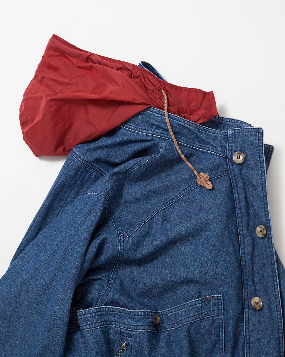 CJ051・TREK TRAVELER SHORT / Blue Denim w/ Special Bio Wash