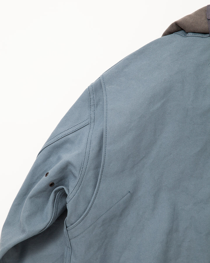 CJ053・GAME PARKA JACKET / Cyan Blue