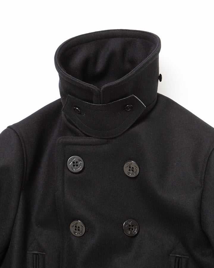 CJ067- SEAMEN'S COAT / Black