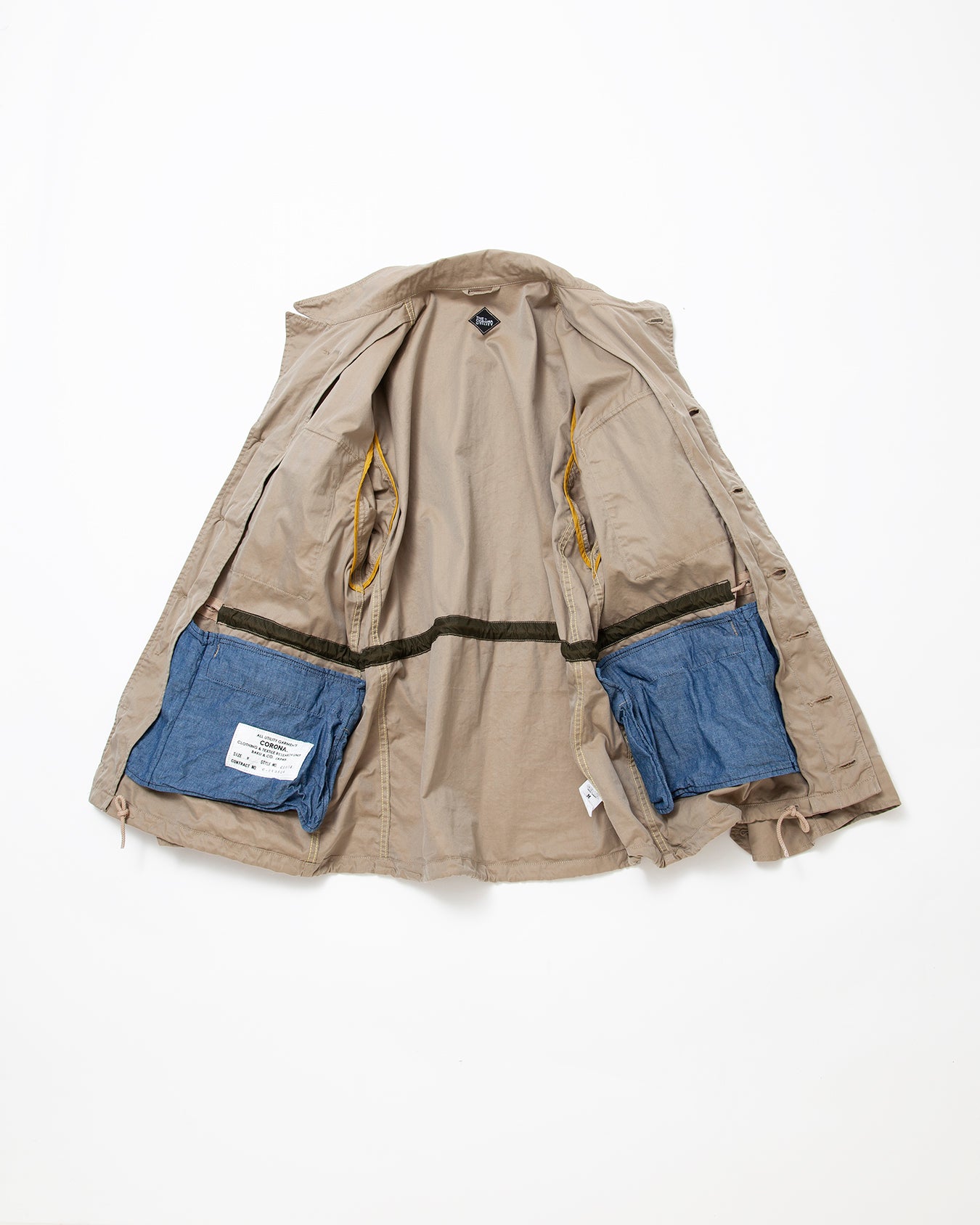 CJ073 - M-43 FIELD JACKET / Sand Beige – THE CORONA UTILITY
