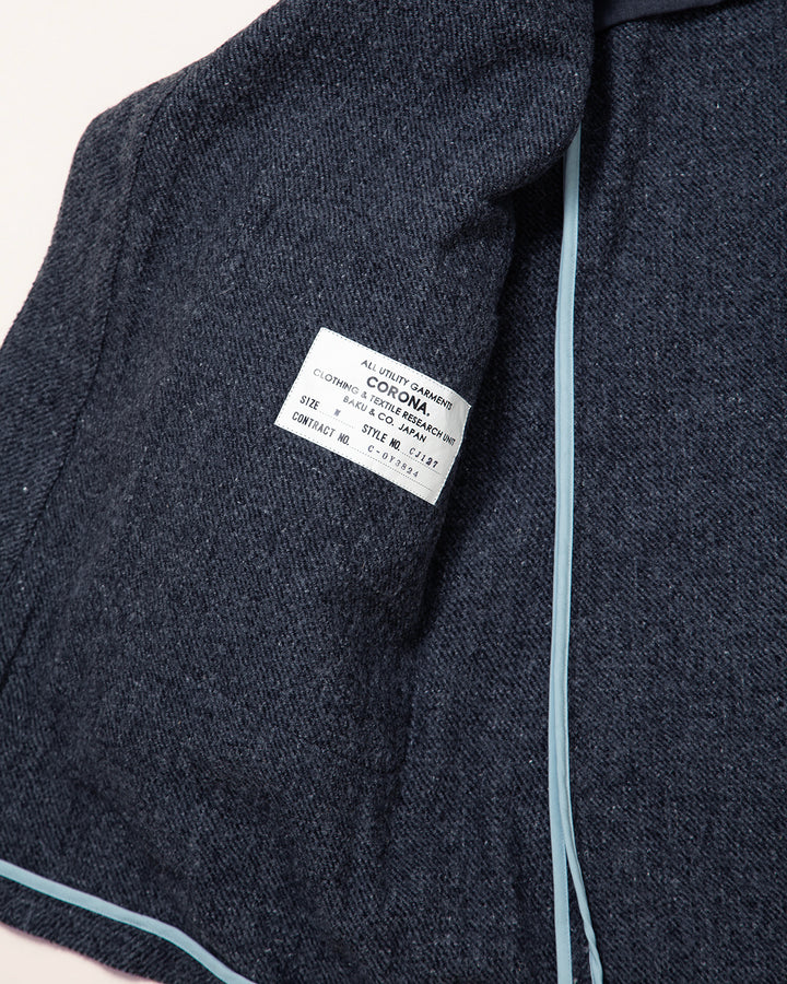 CJ127 - CORONA・UP DUSTER PARKA COAT / Charcoal