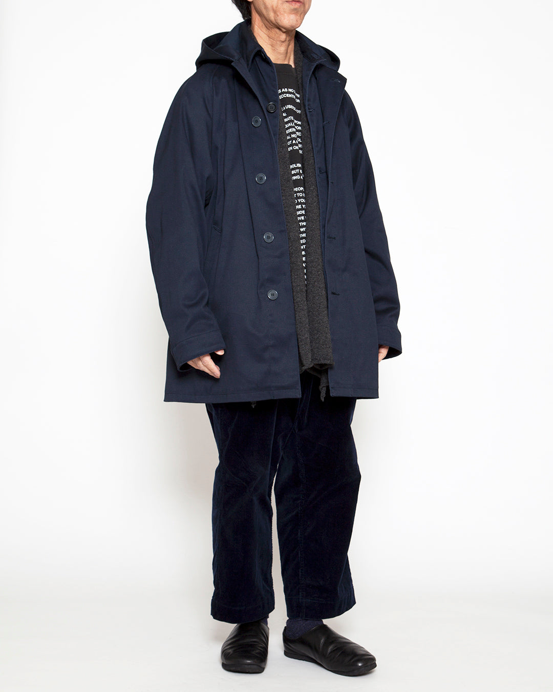 CJ127R・UP DUSTER PARKA COAT 24 / Dark Navy – THE CORONA UTILITY