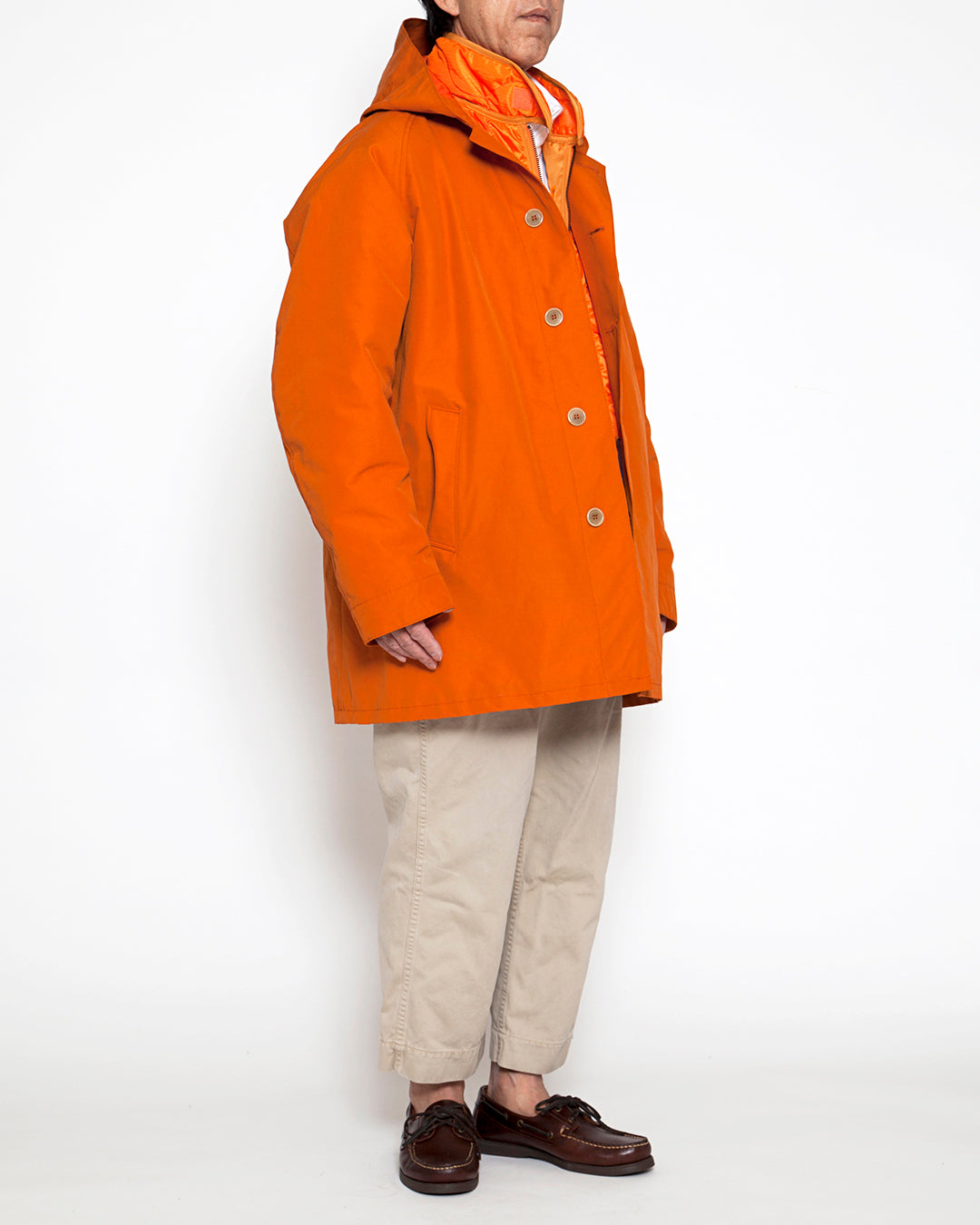 CJ127R・UP DUSTER PARKA COAT 24 / Orange