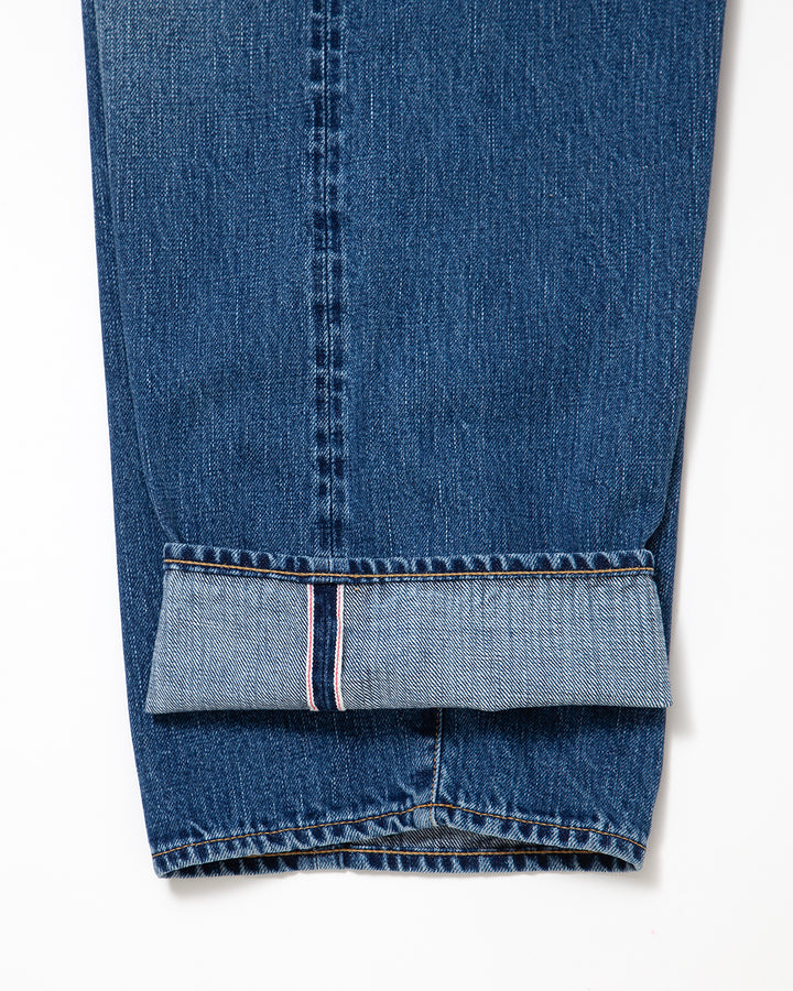 CP005 - W05 5POCKET / Indigo Denim w/ Special Bio-wash
