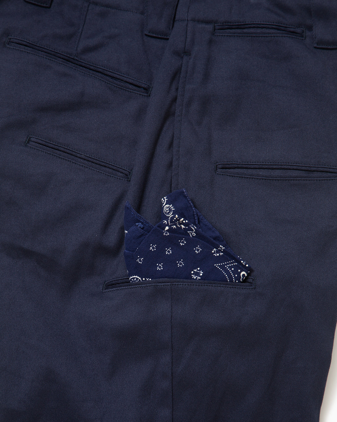 CP006 - CORONA・11POCKET SLACKS / Navy