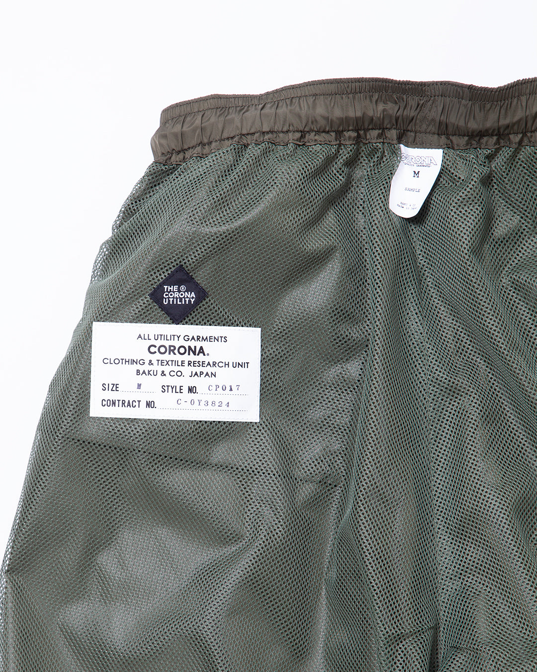 CP017 - JUNGLE WALKER SHORTS / OD – THE CORONA UTILITY