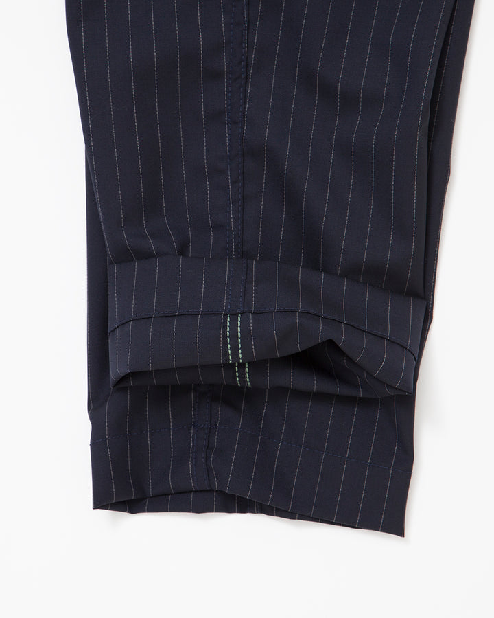 CP026・2T DESERT SLACKS / Pinstripe on Navy