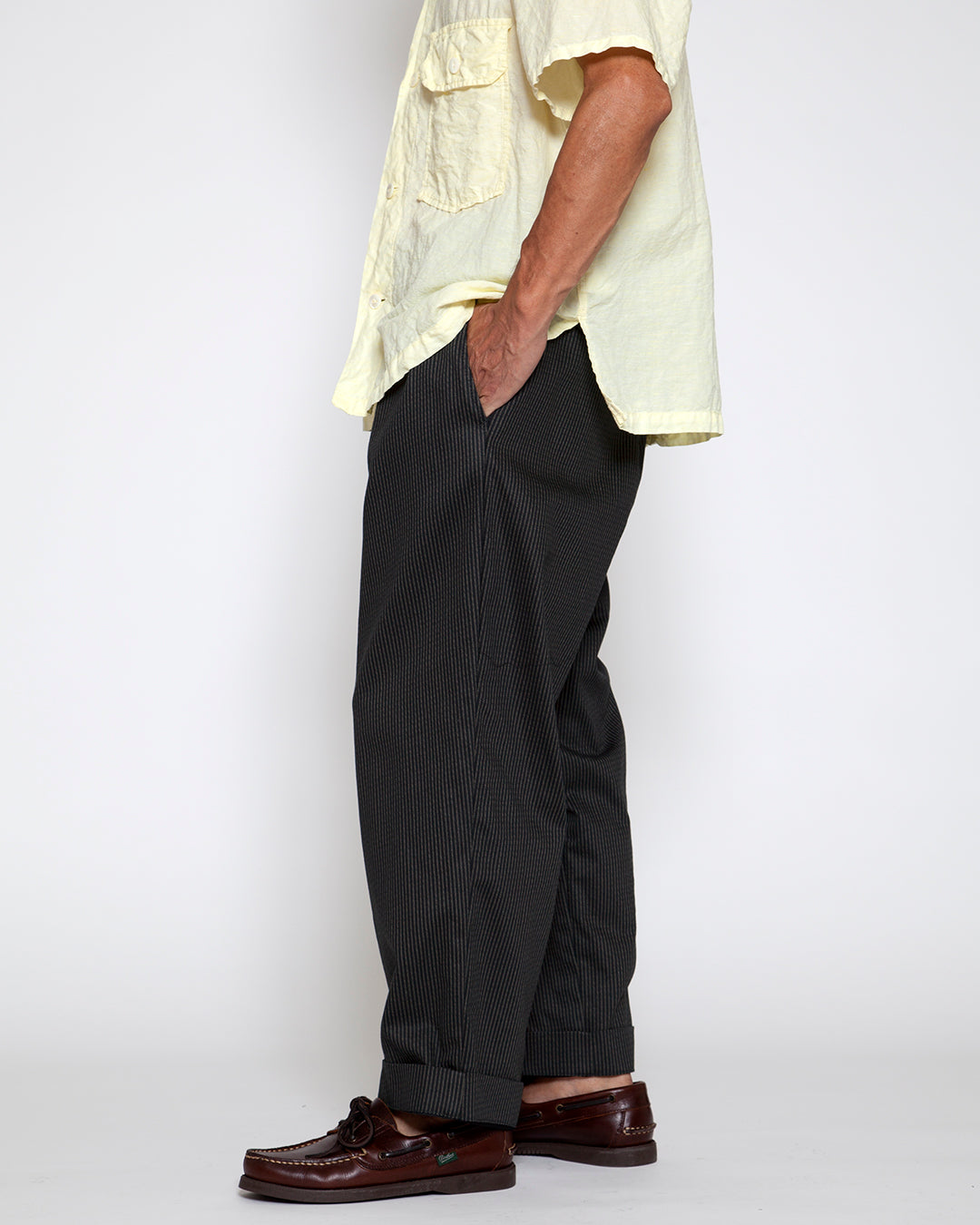 CP026 - 2T DESERT SLACKS / Charcoal × Grey – THE CORONA UTILITY